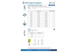 MEP Hangers & Supports – Pipe Hanger/Macrofix Hanger & K Clip