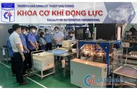 Thank you letter from Cao Thang Technical College for students interning at the G.I Cat Van Loi electrical conduit factory