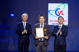 Cat Van Loi  won the Golden Brand award for the second time