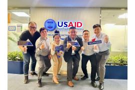 Ông Lê Mai Hữu Lâm – Tổng Gíam đốc Cty CP Sản xuất Thiết Bị Điện Công Nghiệp CÁT VẠN LỢI tham dự buổi kick off triển khai dự án hỗ trợ kỹ thuật “Doanh Nghiệp Tiên Phong Việt Nam vươn ra thế giới” do USAID- IPSC triển khai (2024-2025)