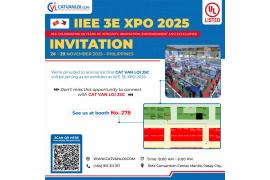 CÁT VẠN LỢI TỰ HÀO THAM GIA TRIỂN LÃM IIEE 3E XPO 2025 – SỰ KIỆN CHUYÊN NGÀNH ĐIỆN LỚN NHẤT PHILIPPINES