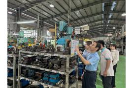 Closure Ceremony of  'Improvement of Productivity - Quality - Cost - Delivery (PQCD) Program at the Site' at the G.I CÁT VẠN LỢI Electric Wire Conduit Factory under the JICA Pride Project, supported from October 2022 to October 2023.