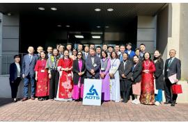 Cat Van Loi participates in the program 'Problem-solving through AI & IoT for Vietnam